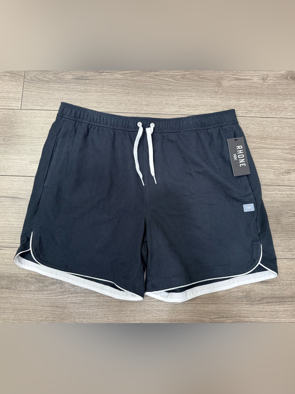 NWT Rhone Mens XXL True Navy Seaside Terry Short New‎ 6" Inseam